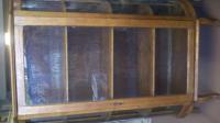 Solid oak curio cabinet $350.jpg